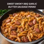 Sweet Smoky BBQ Garlic Butter Sausage Penne: The Ultimate Comfort Food Pasta Recipe