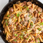 Creamy Cajun Parmesan Steak Penne | Easy 35-Minute Dinner