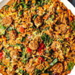 One-Skillet Creamy Cajun Chicken and Cheddar Mac