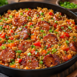 One-Pot Smoky Garlic Butter Parmesan Chicken Orzo