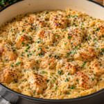 One-Skillet Creamy Cajun Chicken and Cheddar Mac