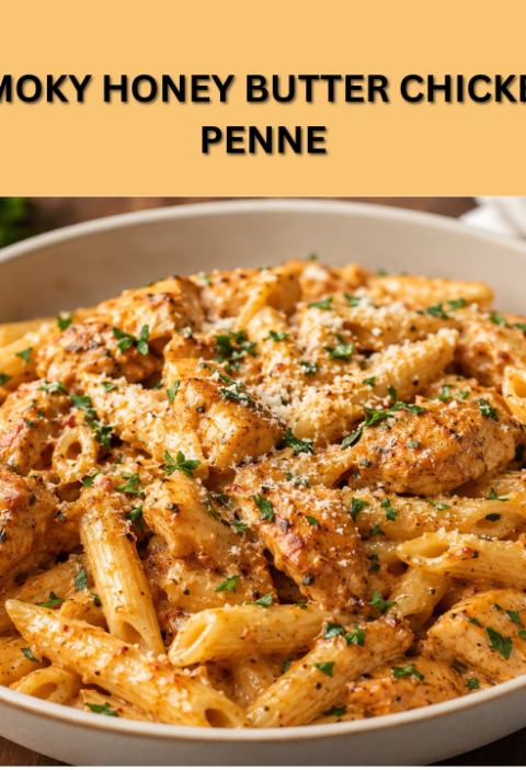 smoky honey butter chicken penne