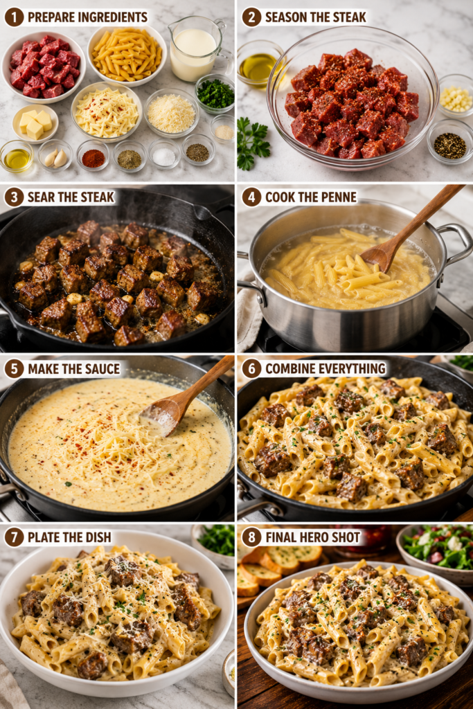 sticky smoky garlic butter parmesan sausage rice