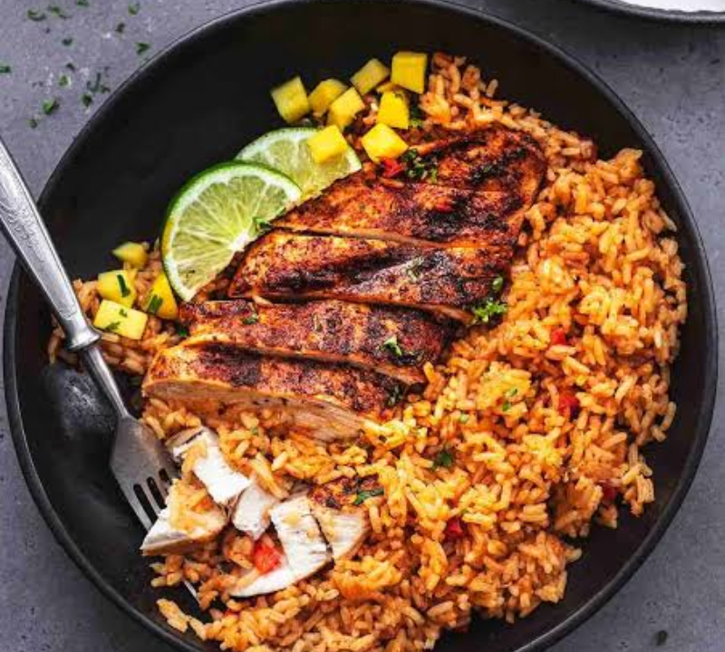 One-Skillet Sweet and Spicy Cajun Steak Rice