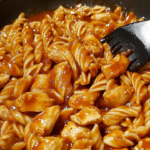 Spicy Buffalo Garlic Butter Chicken with Parmesan Rice