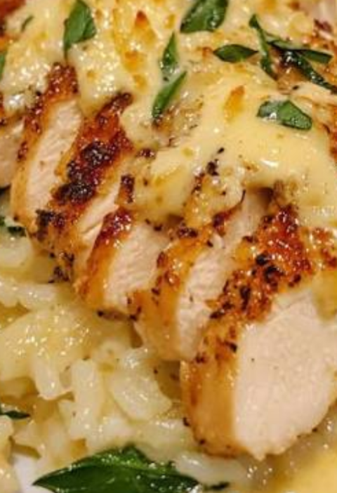 bold smoky garlic parmesan chicken rice